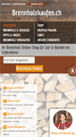 Mobile Screenshot of brennholzkaufen.ch
